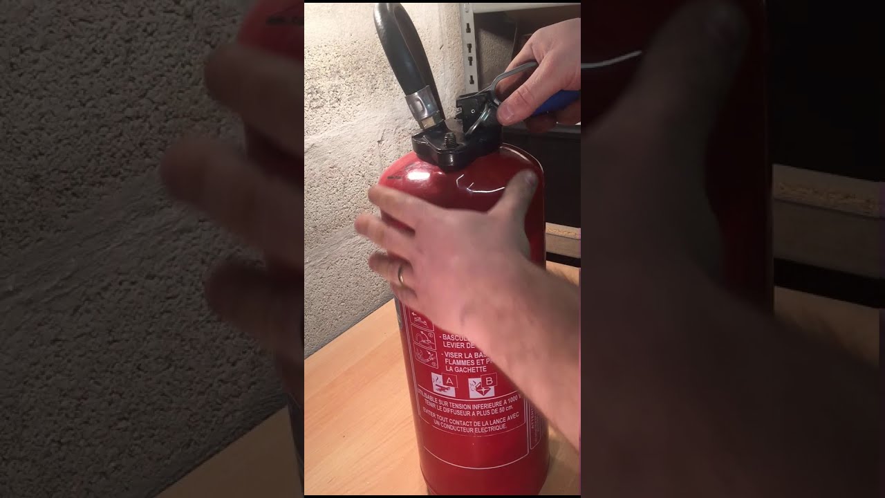 Comment Fonctionne un Extincteur ?