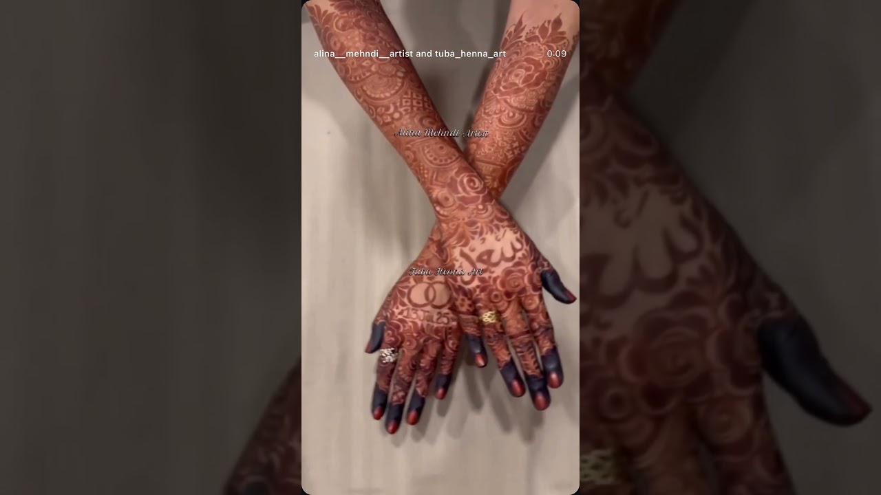 Dark Stain Colour | Pyaar ka Rang | Professional Henna Artist #youtubeshorts #henna #trending #viral