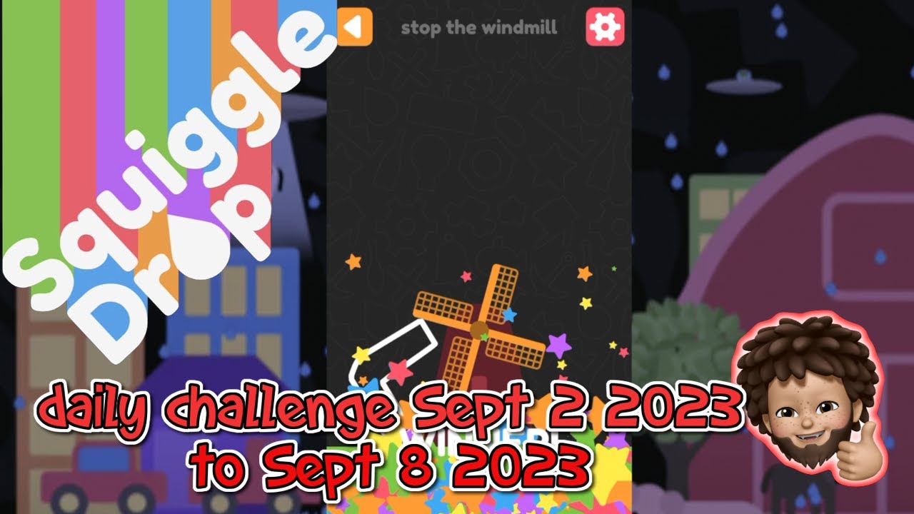 Squiggle Drop - Do Future Daily Challenge and Daily Challenge from Sept 2 to Sept 8, 2023