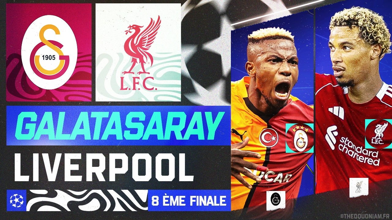🔴GALATASARAY - LIVERPOOL : 1 - 0 | 🔴HUITI&Egrave;ME DE FINALE EN DIRECT | 🏆 CHAMPIONS LEAGUE - LIVE /DIRECT