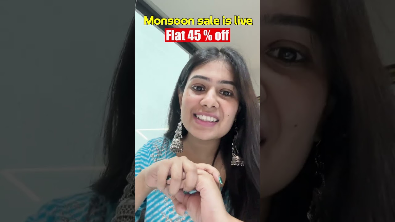 🌧️ MONSOON SALE 2026 IS LIVE! 🔥 Exclusive Offers You Can&rsquo;t Miss! #Shorts