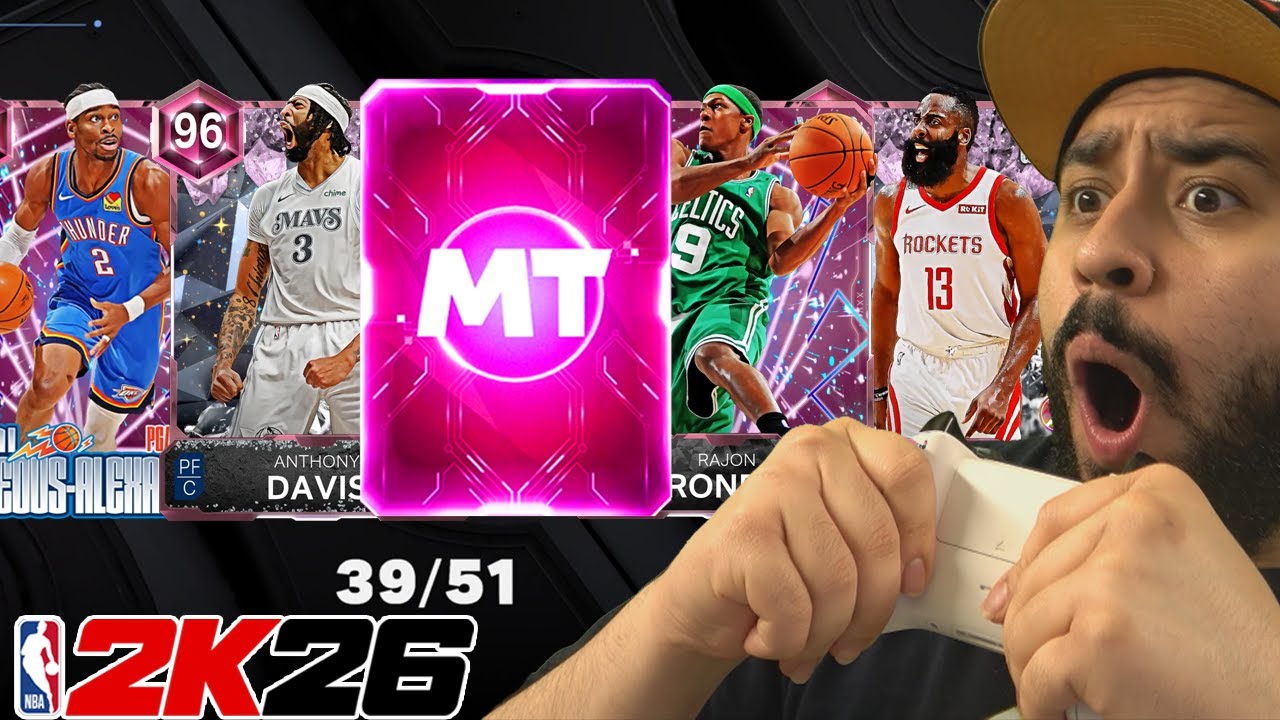 *LUCKIEST BOX* I FINALLY Pulled My BEST Players in New Pink Diamond Super Packs! NBA 2K26 MyTeam
