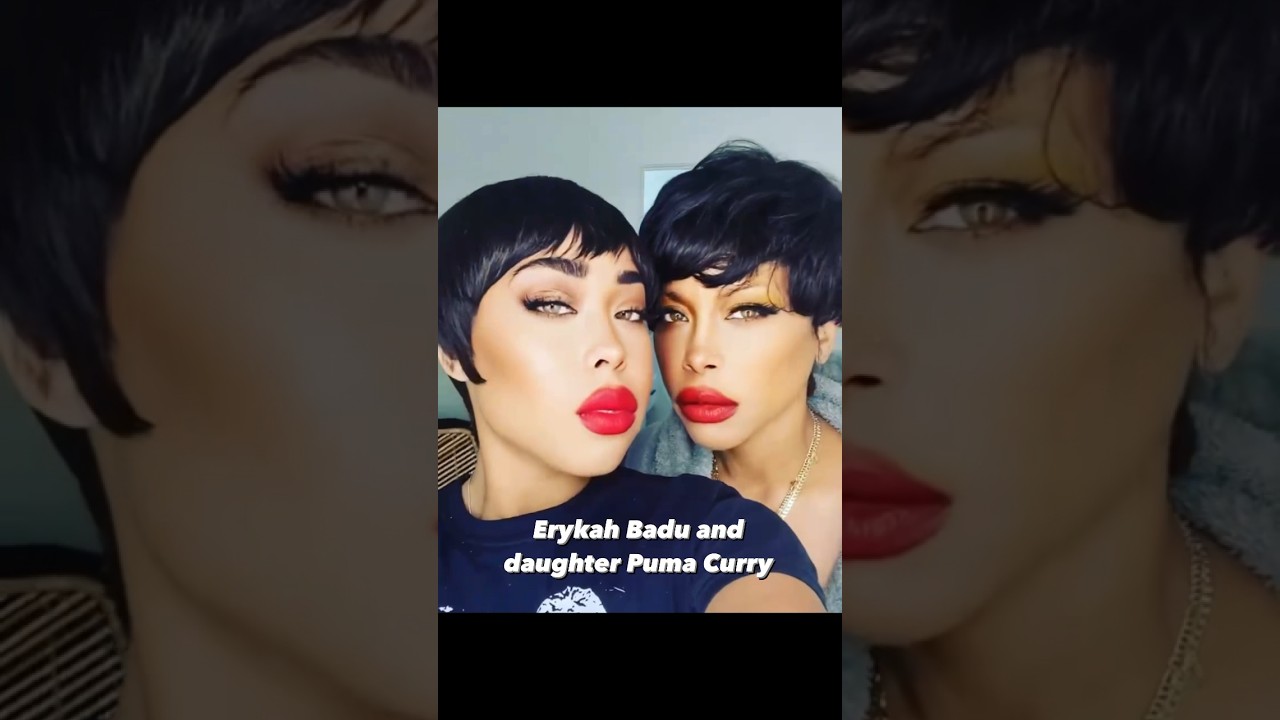 Wow 🤯 #ErykahBadu and her daughter #PumaCurry are just STUNNING 🤩