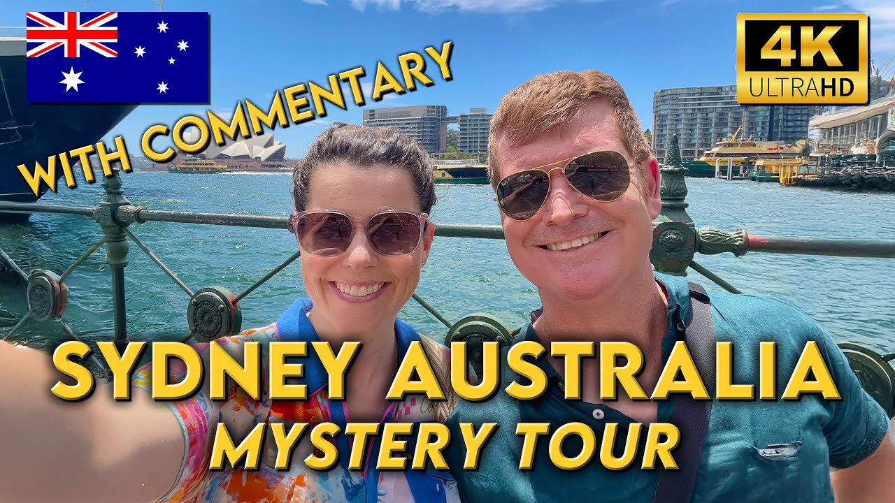 MYSTERY WALKING TOUR SYDNEY AUSTRALIA | Join us as we explore Sydney on a mystery picnic | 4KUHD
