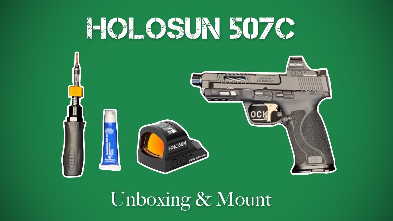 Как установить Holosun 507C
