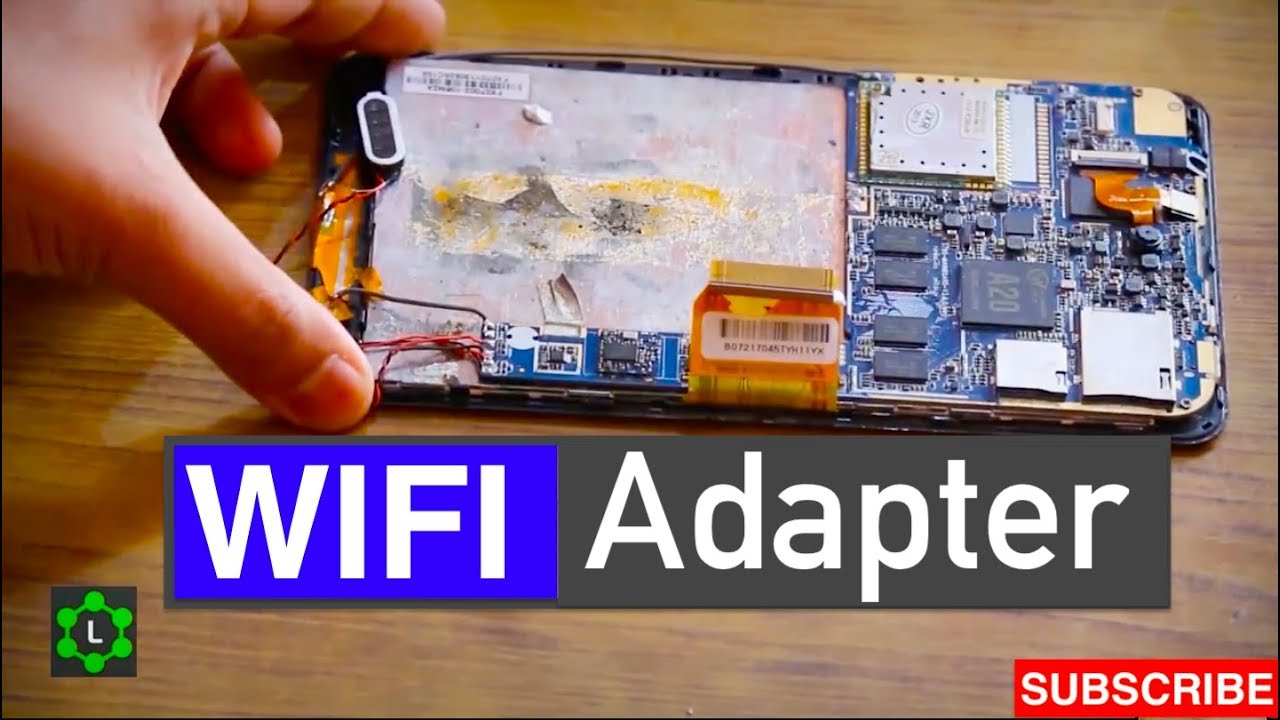 DIY USB Wifi Adapter from an Old Tablet |REALTEK RTL8188ETV|