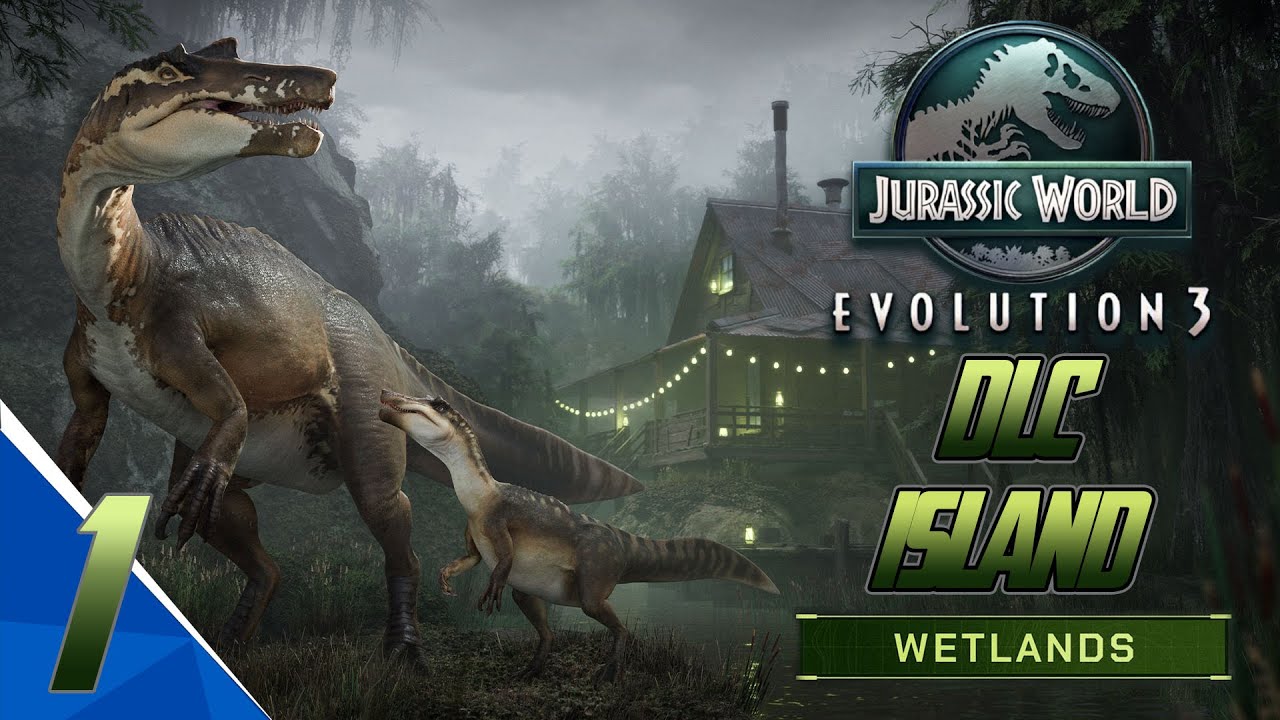 Jurassic World Evolution 3 - DLC Island - Wetlands [Gameplay Walkthrough 4K No Commentary]