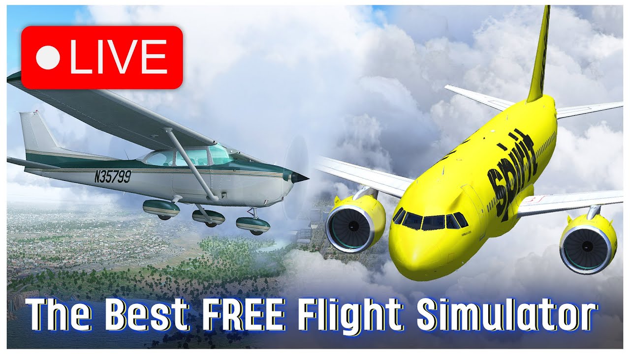 Бесплатный авиасимулятор | Лучший выбор для начала! | FlightGear в 2025 году | 10 лет на YouTube