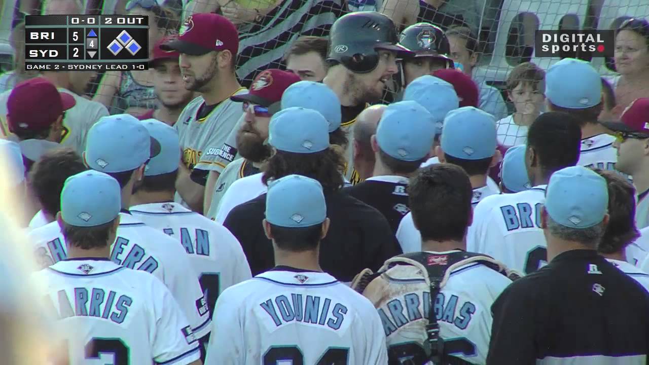 Bench Clearing Brawl at Blue Sox stadium