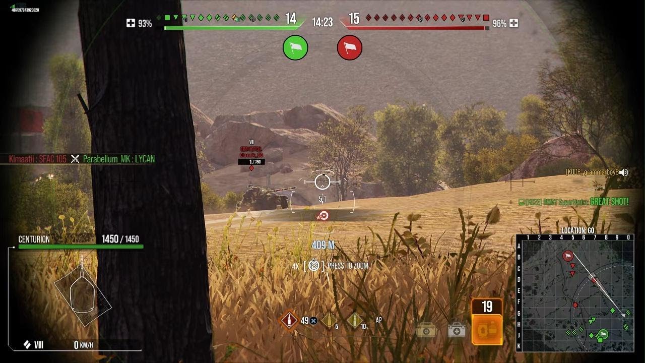 WoT Centurion Steppes