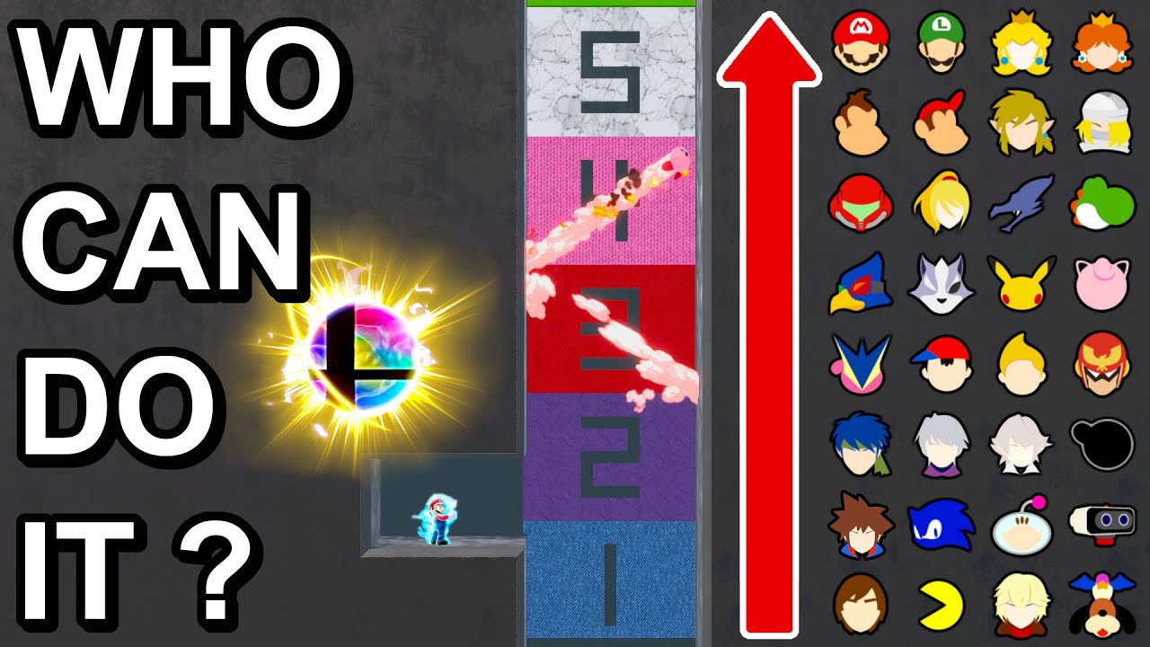 Who Can Get Kirby To The Top With A Final Smash ? - Super Smash Bros. Ultimate