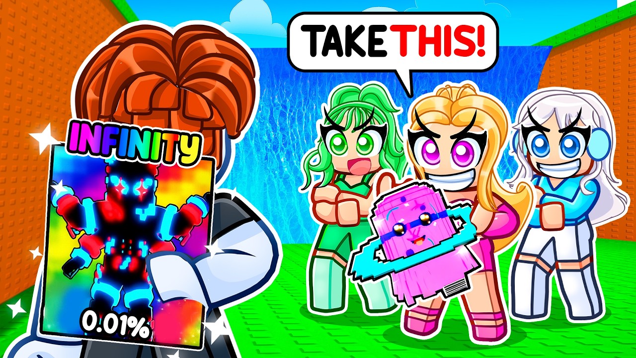Pretending To Be a NOOB, Then Giving Away INFINITY BRAINROTS!