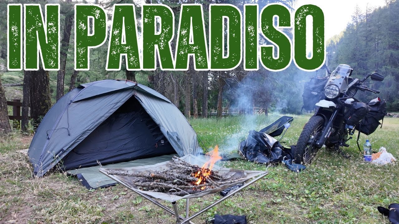 🏕️ Moto Tendata nel Gran Paradiso 🏔️ | Camping a 2000 Metri 🛵 Royal Enfield Himalayan 450