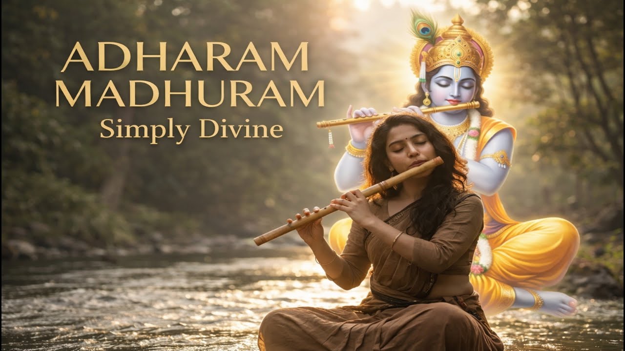 Adharam Madhuram 🌸 | Madhurashtakam | Divine Krishna Bhajan for Peace & Calm