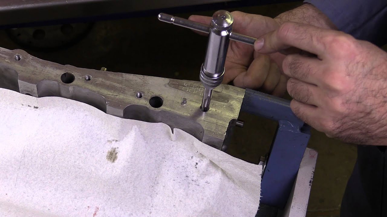 Internal Thread Repair on Engine Block using Time Sert