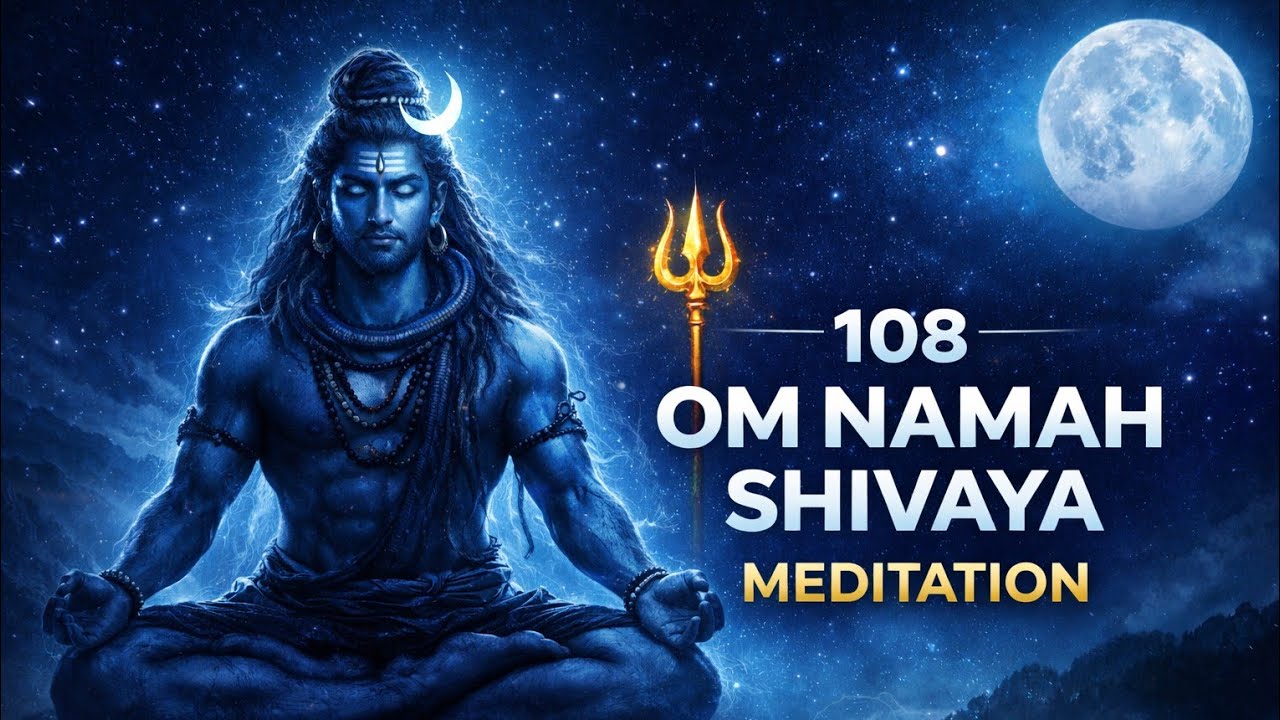 108 Om Namah Shivaya | Maha Shivaratri Special Shiva Mantra | Powerful Meditation for Divine Energy