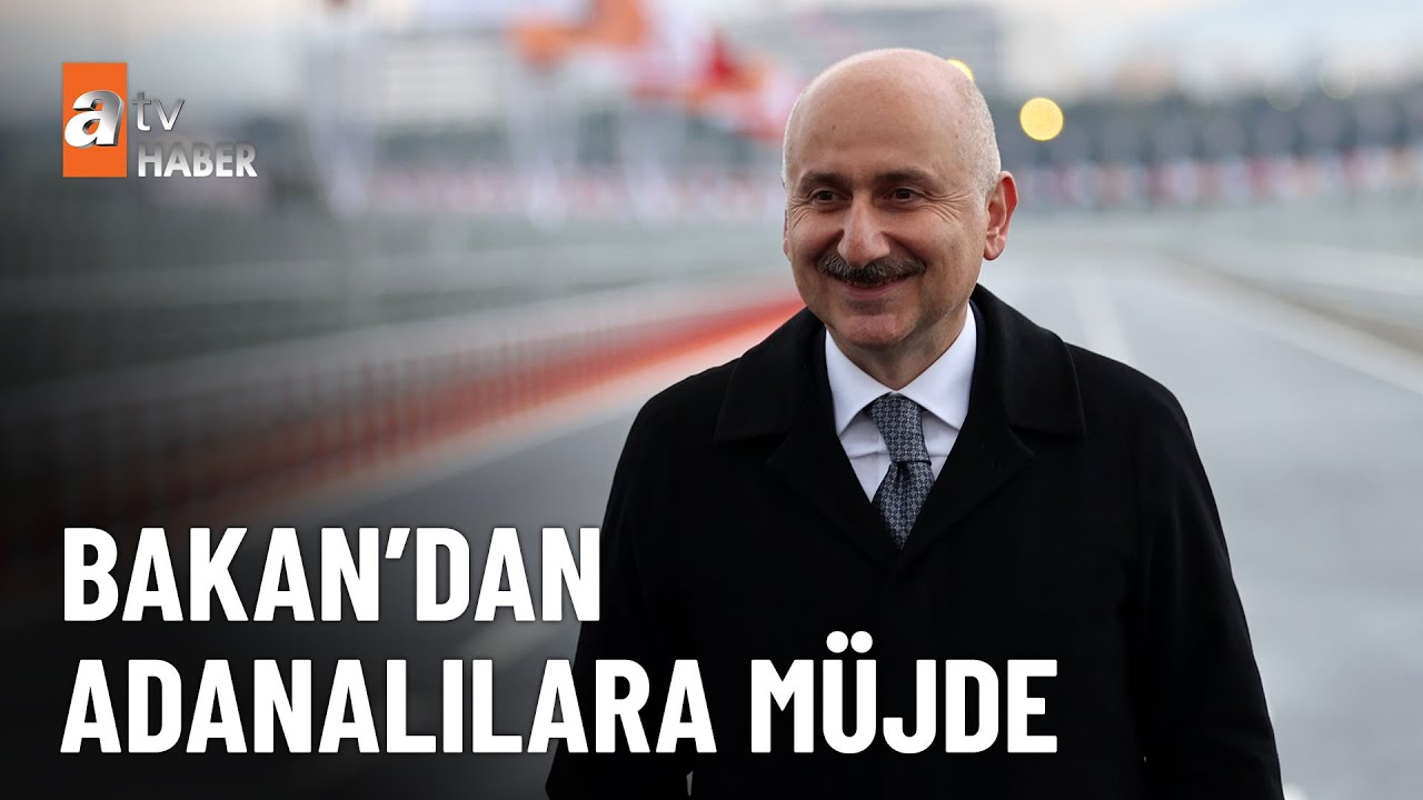 ÖZEL HABER – Adana’ya hızlı tren müjdesi - atv Ana Haber 28 Nisan 2023