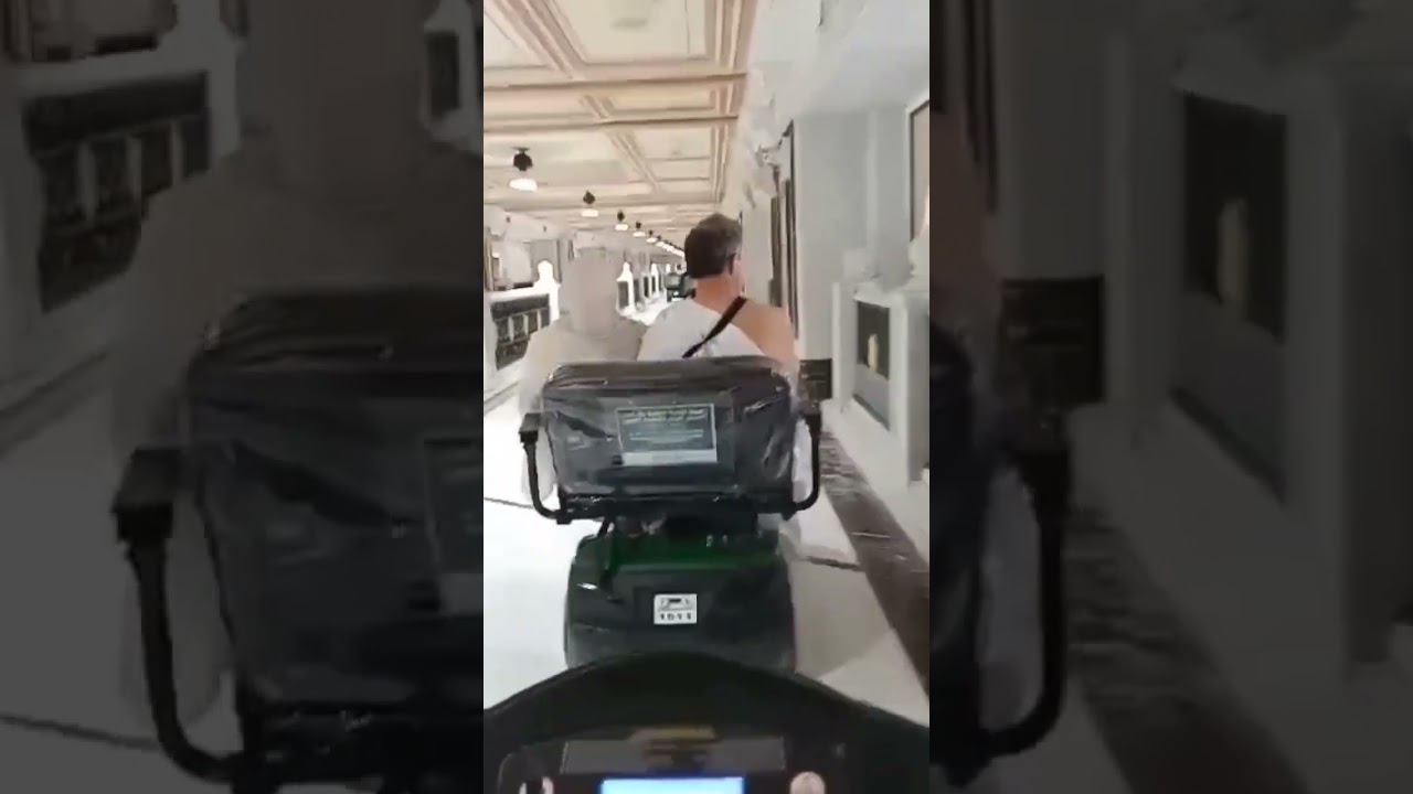 Safa Marwa Electric vehicle Services Old Pilgrimage Facility Subhanallah #makkah #kaaba #alhaqbymba