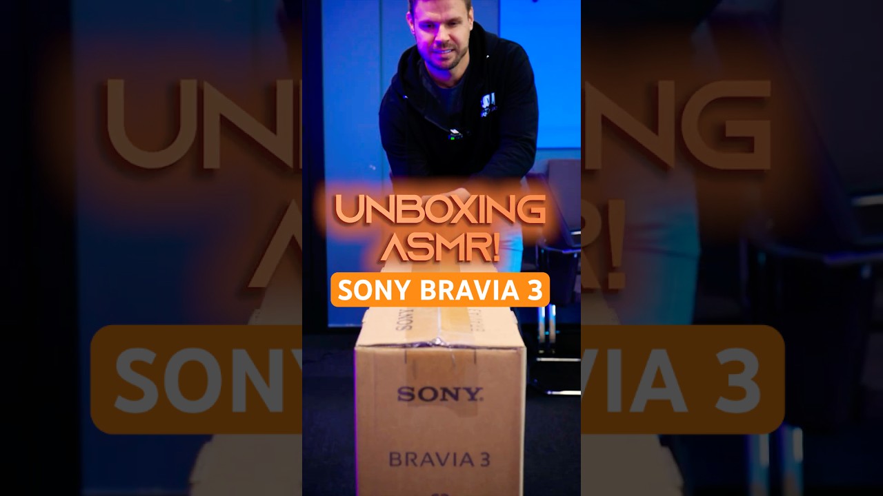 TV SONY BRAVIA 3 2025: UNBOXING ASMR! OTWIERAMY NAJNOWSZY TELEWIZOR