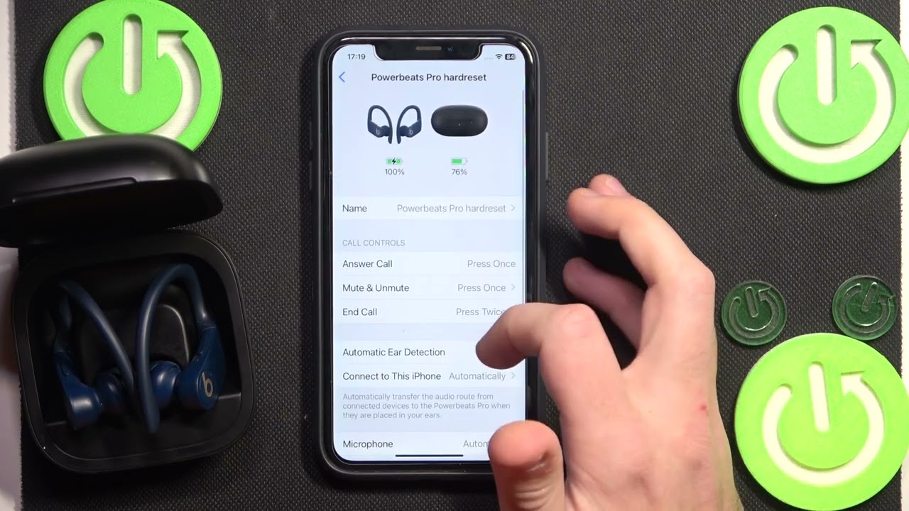 Как проверить версию программного обеспечения BEATS Powerbeats Pro на iOS