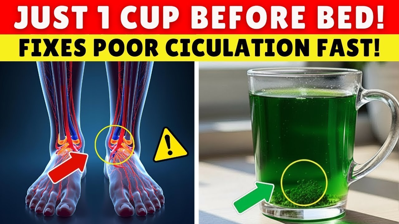 Blood Flow Restored: The 1 Minute Daily Fix for Numb Feet & Legs | Senior Health Tips