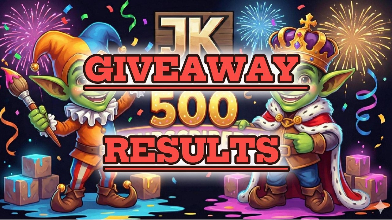 500 Subscriber Giveaway Video Result!