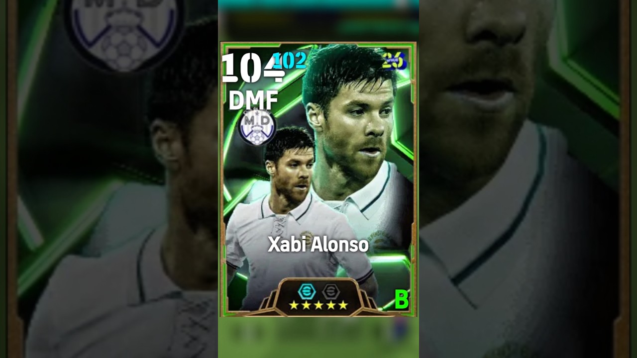 تشابي ألونسو من بكج العقد المجاني #efootball #بيس_موبايل #efootball2026 #efootballmobile