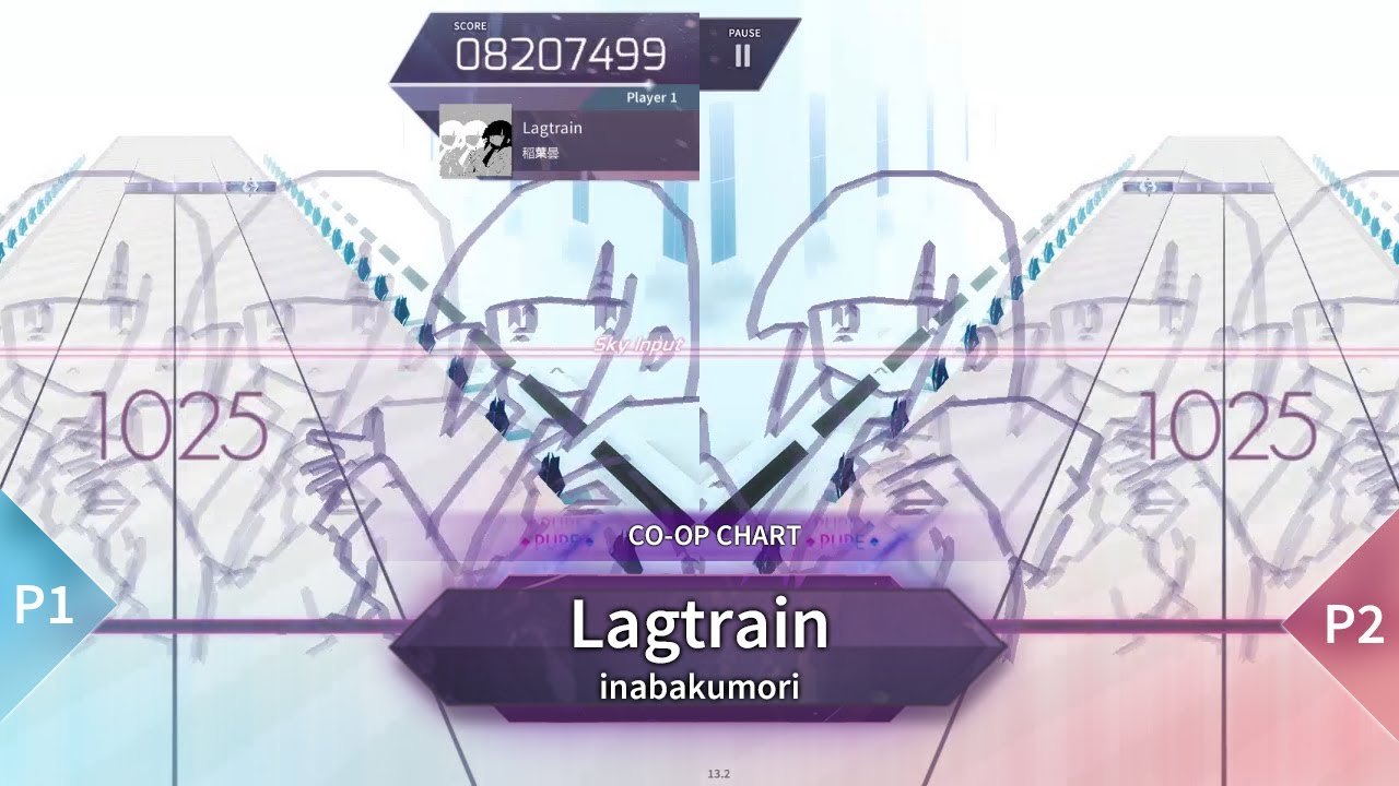 [Arcaea Fanmade] Lagtrain - inabakumori / CO-OP CHART