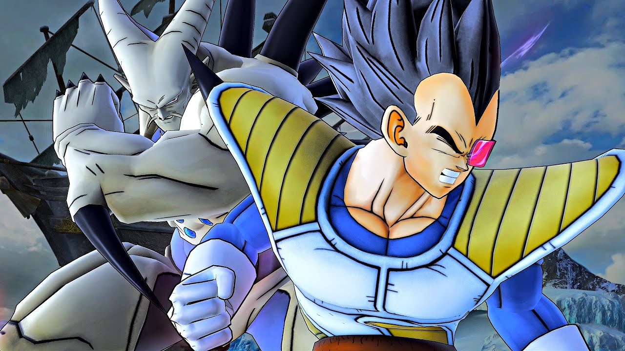 Dragon Ball Z: Ultimate Tenkaichi - OMEGA SHENRON vs. VEGETA (Scouter) [Requested] #dragonballz