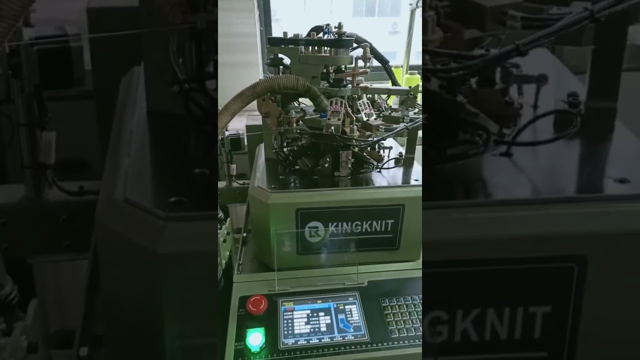 🧦 High-Speed Sock Machine in Action 🚀