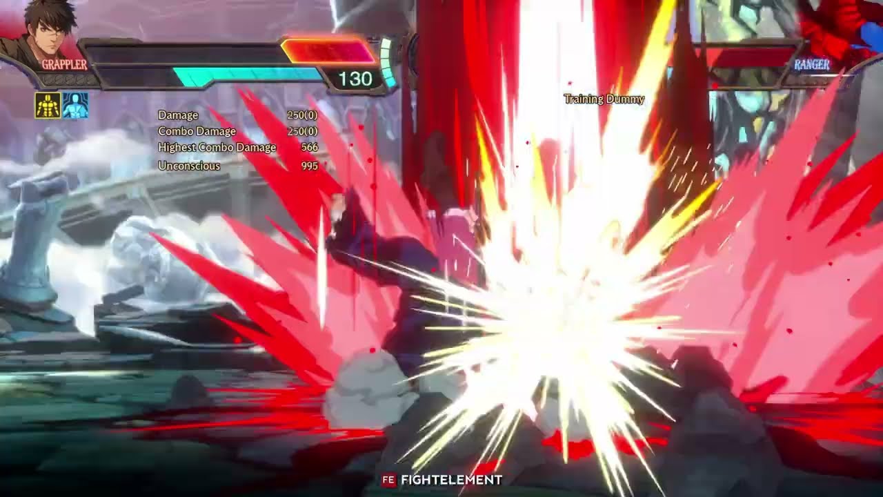 ► DNF DUEL - Grappler TOD Combo (998 Damage Total!) ◀