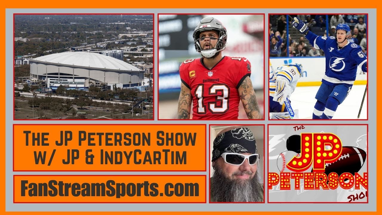 Rays Stadium Momentum, Evans & Lavonte Talk + Lightning Streak | JP Peterson Show
