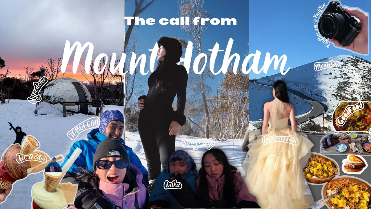 The Call from Mount Hotham || snow travel vlog || Bhutanese vlog
