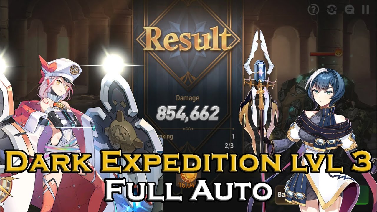 Epic 7 - Dark Expedition level 3 *FULL AUTO 800k+*