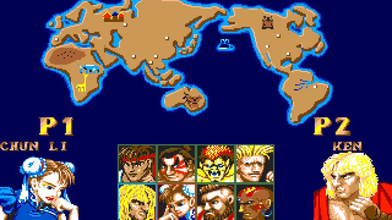Amiga 500 Longplay [133] Street Fighter II