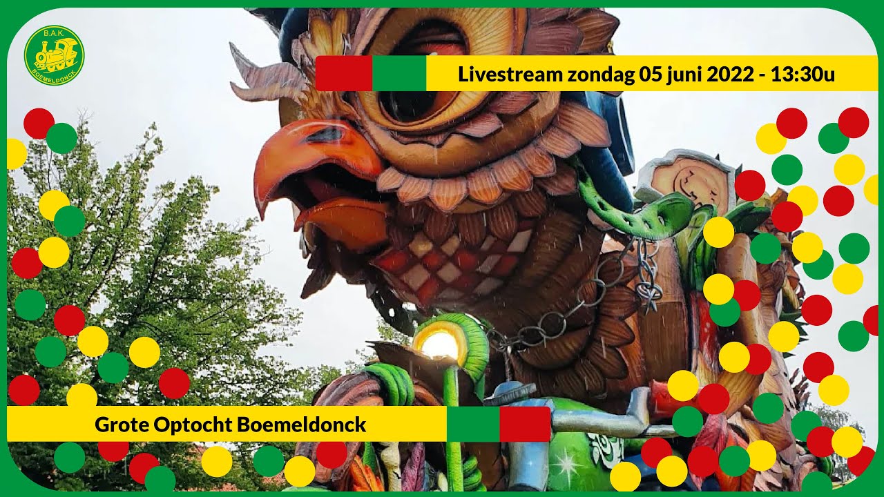Grote Optocht Boemeldonck 2022 - LiveStream