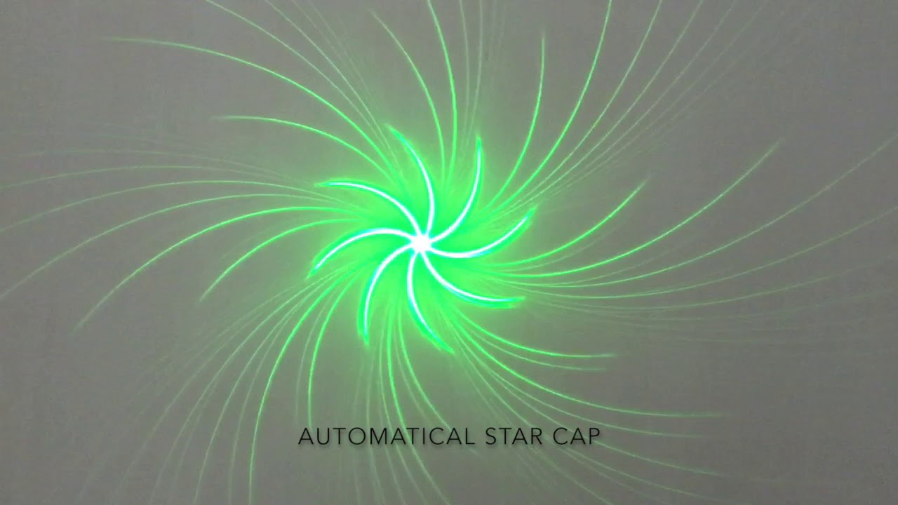 Automatically Rotating Star Cap