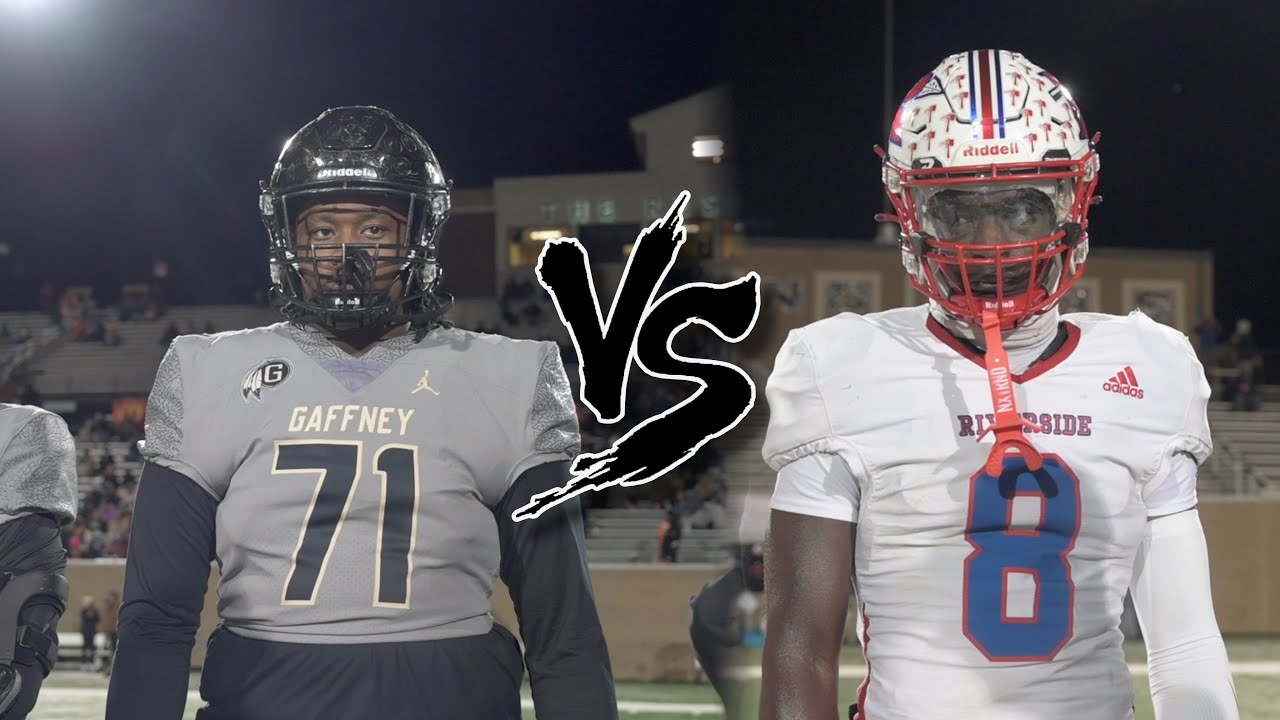 SECOND ROUND REMATCH!! #6 Gaffney vs Riverside