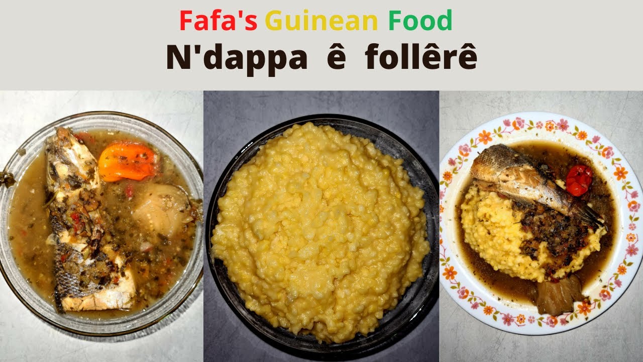 N'dappa ê follêrê (polenta Peulh Guinée)