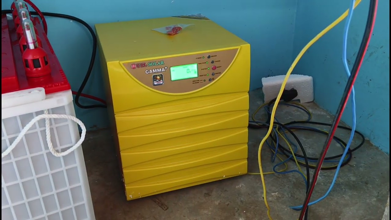 3 Kw Solar System Running Inverter, Battery and Pump Together | SighSolar