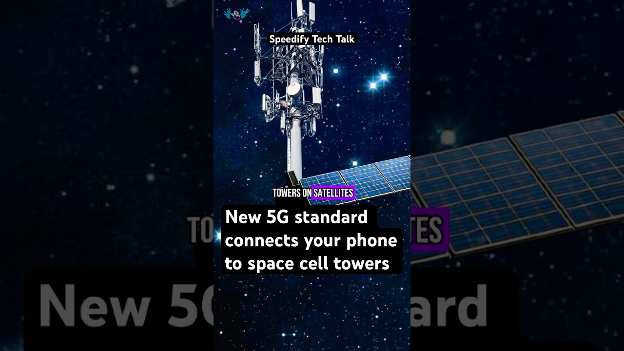 The New 5G Standard Connects Your Phone to Space-Based Cell Towers