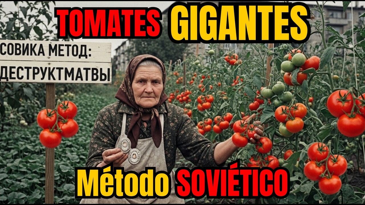 El MÉTODO SOVIÉTICO para Tomates INDESTRUCTIBLES (Olvidado Hoy)