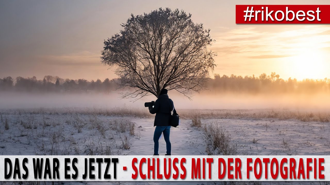 Schluss mit der Fotografie - Das war es dann - das lohnt sich doch gar nicht mehr.
