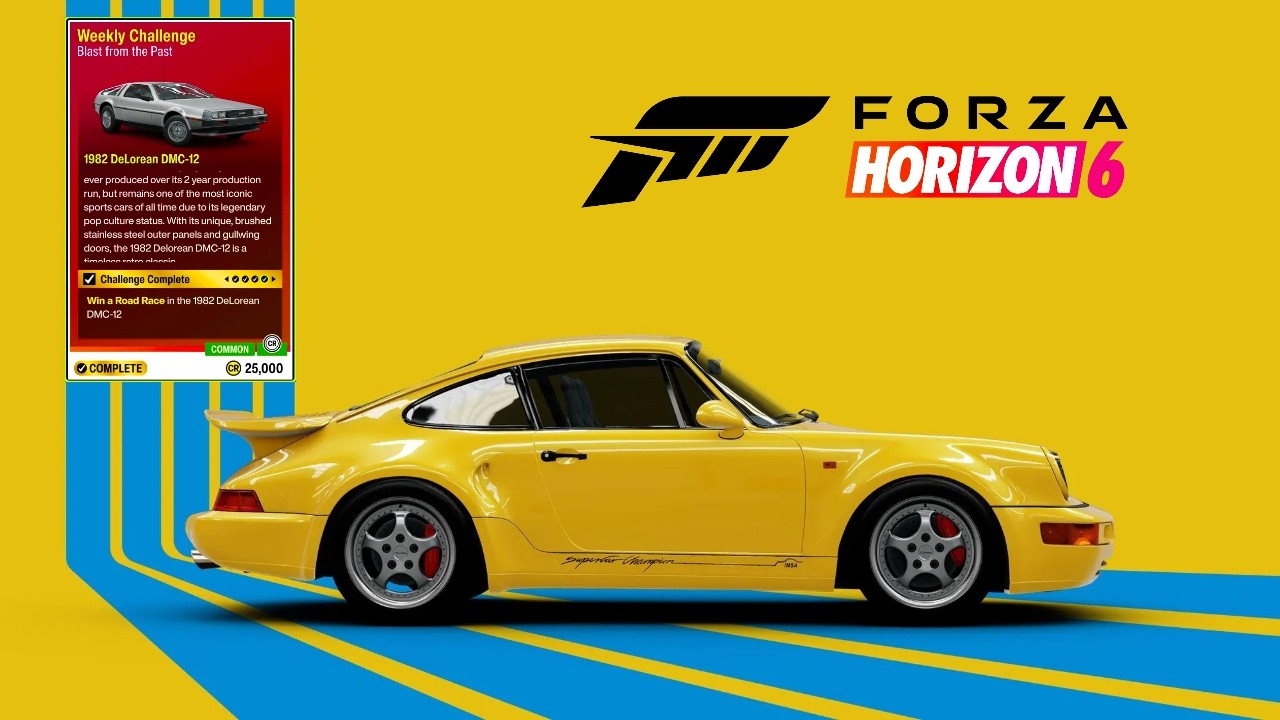 Blast from the Past Weekly Challenge | Horizon Decades | Forza Horizon 6