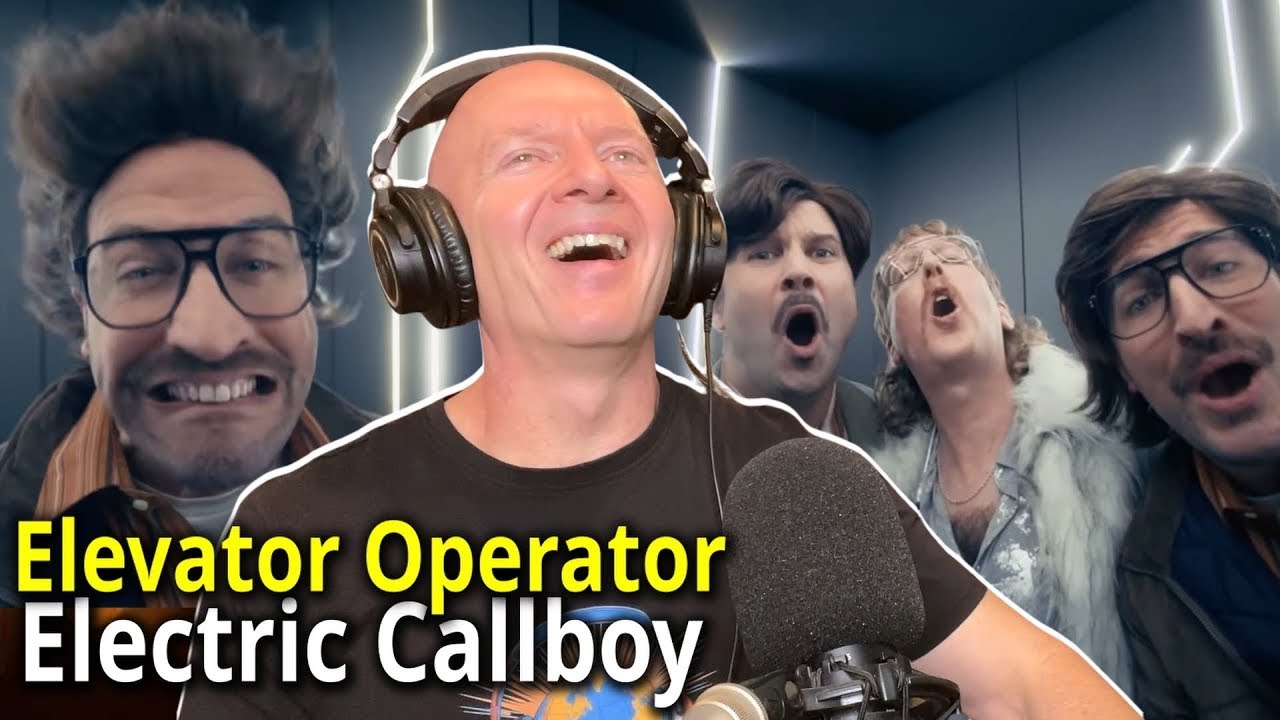 Can’t Stop Laughing! Electric Callboy's Elevator Operator Reaction
