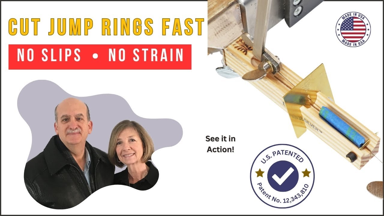 Patented Jump Ring Jig for Jewelry Makers – Elkhorn Silver® Tool Demo
