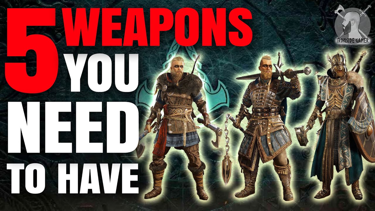 ЛУЧШЕЕ ОРУЖИЕ НА РАННЕМ ЭТАПЕ ИГРЫ И ГДЕ ЕГО НАЙТИ Assassin's Creed Valhalla
