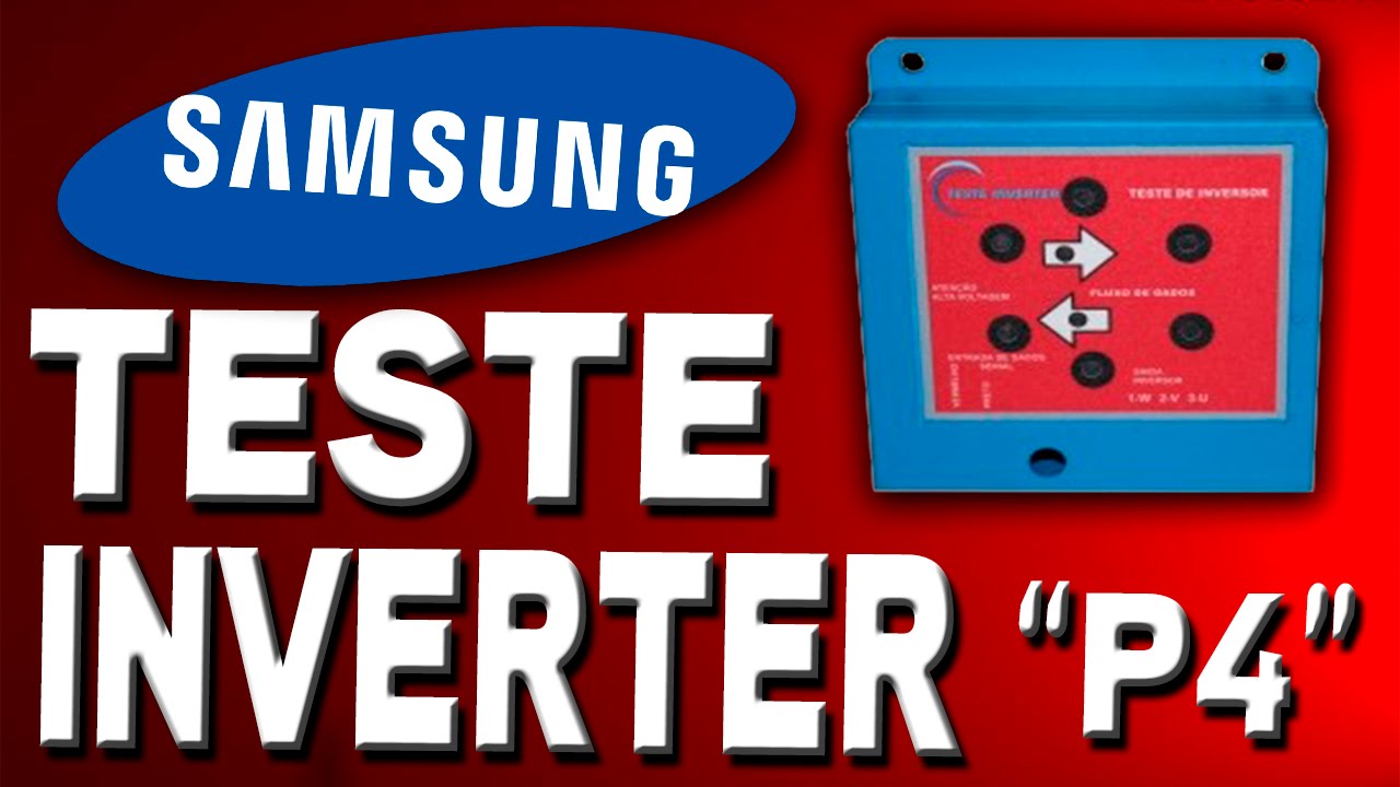 Teste Inverter Condensadora Samsung Inverter 9 e 12 - Parte 04