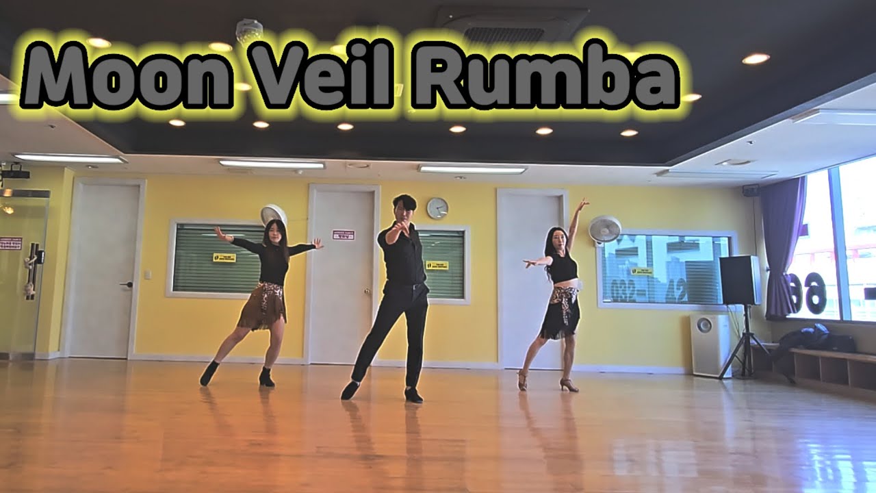 [라인댄스] Moon Veil Rumba LineDance | 중급라인댄스 | 인천논현동 댄스스포츠 리듬을걷다