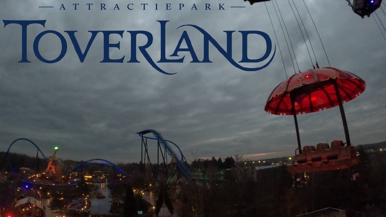 Dragonwatch Green POV | Family Drop Tower | Toverland Netherlands